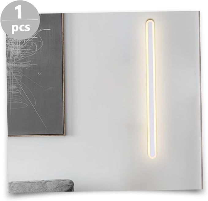 NUOBESTY Minimalist LED Bedside Wall Lamp Warm Light Versatile Indoor Aisle and Living Room Hanging Light for Bedroom Staircase Backdrop Decoration