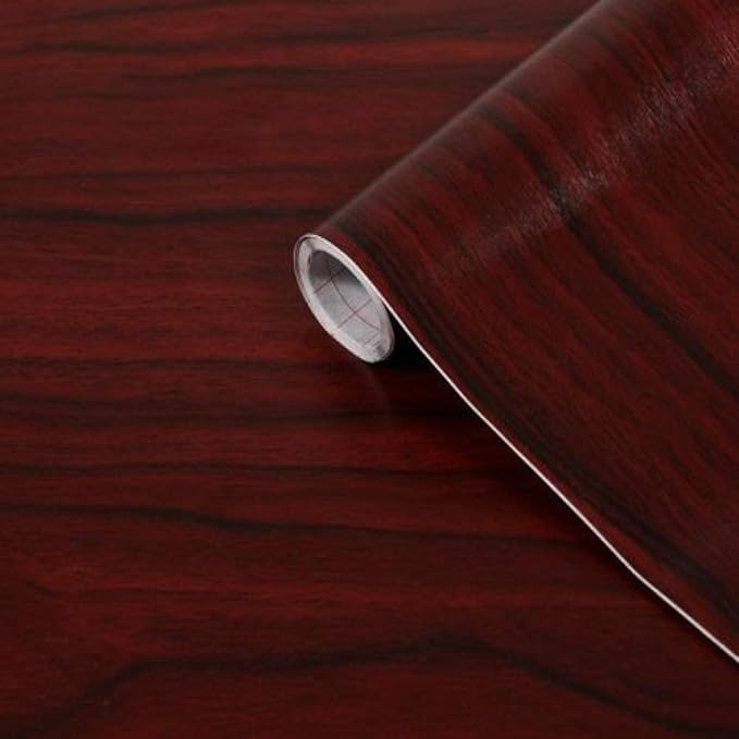 d-c-fix 346-0038 Decorative Self-Adhesive Film, Mahogany Wood, 17