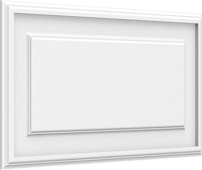 Ekena Millwork 26"W x 14"H x 5/8"P Legacy Raised Panel Decorative Wall Panel