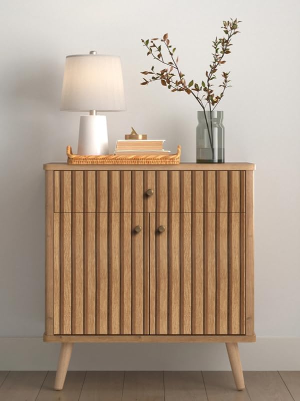 Arthome 17''x393'' Wood Slat Wallpaper, Peel and Stick Self Adhesive Wall Covering Decorative Removable Contact Paper Waterproof Faux Wood Grating Stripe Vinyl for Living Room Bedroom
