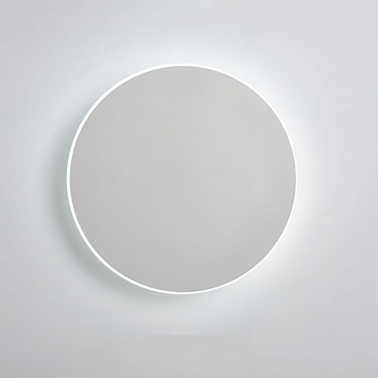 Wall Sconces Modern Light Fixture White/Black Round Disc Wall Sconce Indoor Decorative Wall Light Creative Minimalist Lighting for Living Room Stairs Bedroom Aisle Bathroom Bedsid