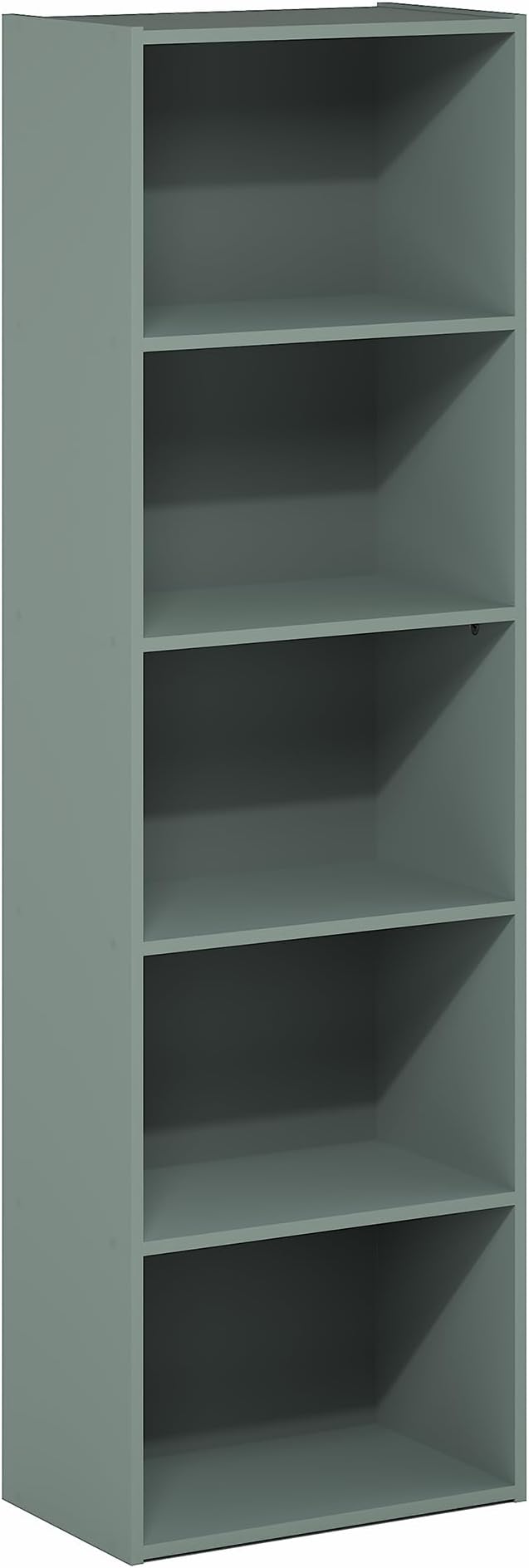 Furinno LUDER Book Shelf, 5-Tier Bookshelf, Bookcase, 9.4