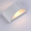 White Modern LED Wall Sconce (with G9 Bulbs) Hardwired Indoor Wall Lights Set of 2 Up and Down Wall Mount Light for Hallways, Bedrooms, Hallways, Living Room 3000K Warm White