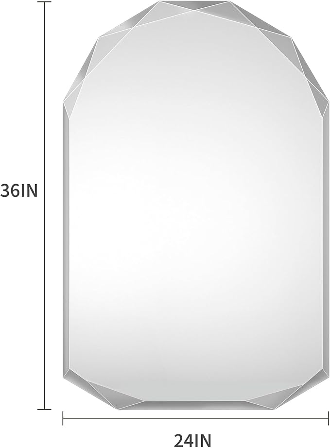 Suidia Bathroom Mirror, 24