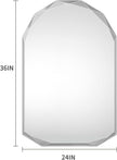 Suidia Bathroom Mirror, 24