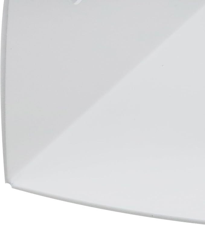Floating Shelf,Metal White Half Round Hanging Display Floating Shelves,Wall Mounted Display Stand for Home Décor, Bathroom, Kitchen, Bedroom