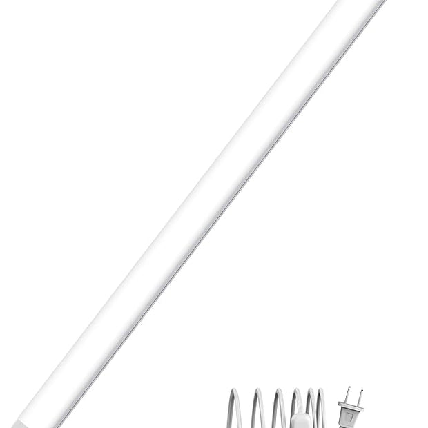 ASOKO 25Inch Under Cabinet Lights,Plug and Play Under Counter Lighting,6000K Cool White with 1000LM Super Bright,ETL Light Bar with ON/Off Switch for Kitchen,Under Desk,Workbench