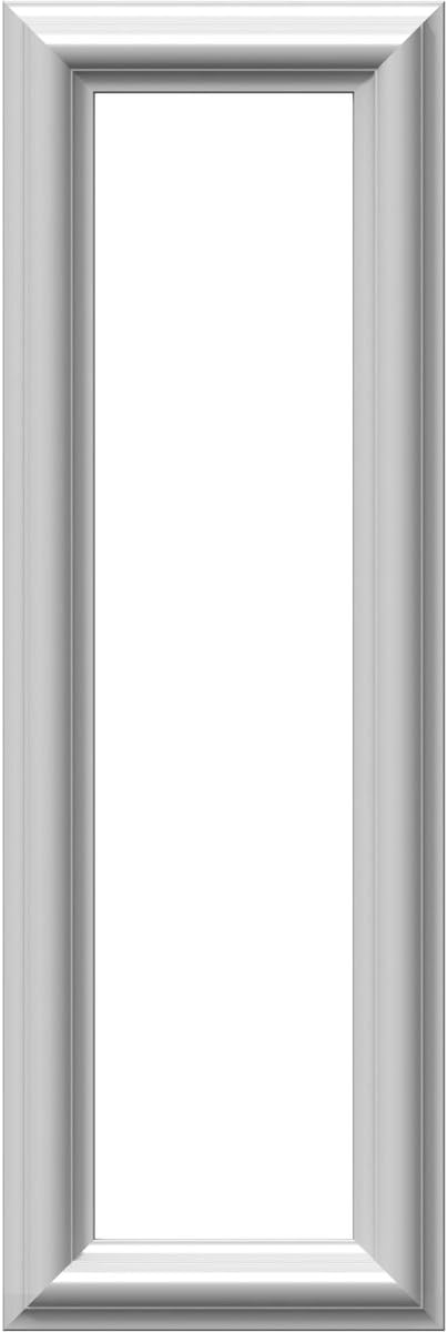 Ekena Millwork PNL08X24AS-01 8"W x 24"H x 1/2"P Ashford Molded Classic Wainscot Wall Panel