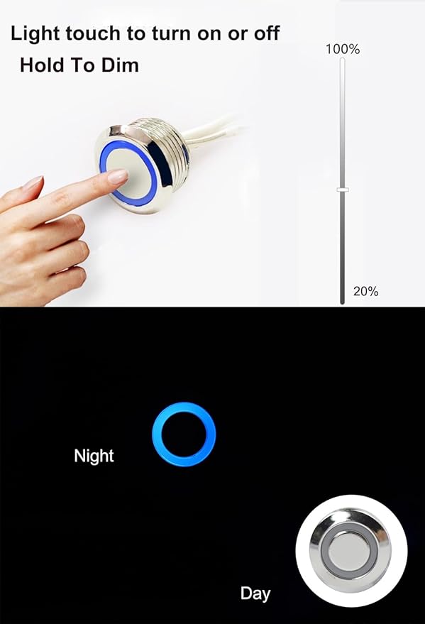 6 Pcs COB LED Strips Bright Dispaly Case Under Cabinet Light,Adhesive Backing Adjustable Brightness, Wardrobes Cabinet,Flexible LED Strips Light (Cool White, 6 * 40inch LED Strips)