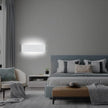 KICAAO 15.7in White Modern Wall Sconce 2-Pack,16W Indoor Vanity Light Up and Down LED Vanity Light for Bathroom Wall Lighting Fixtures Not Dimmable Not Plug (White Light 5000K)