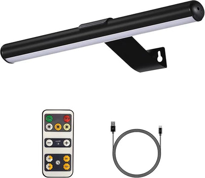 Wireless Picture Light Battery Operated,Rechargeable Painting Light with Remote Control,Metal Art Display Lamp,3 Modes,Dimmable Dartboard Light with Timer for Frame Picture Gallery,300LM