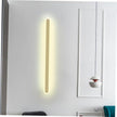 Minimalist LED Bedroom Wall Light Warm White Modern Iron Strip Lamp for Bedside and Corridor Energy Saving Contemporary Wall Sconce with Durable Craftsmanship and Easy Installation