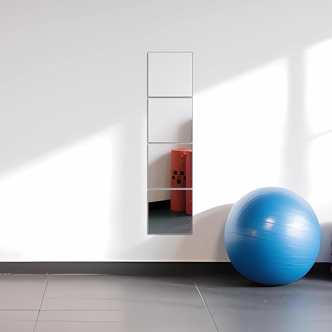 Ruomeng Full Length Wall Mirror Tiles - 10