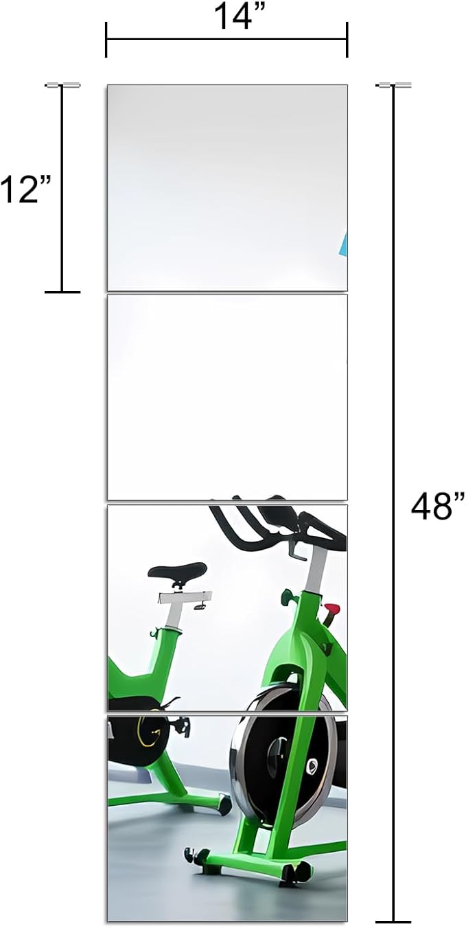 Ruomeng Full Length Mirror Tiles - 14