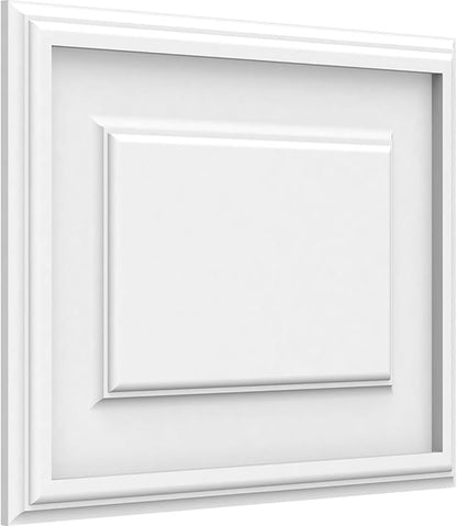 Ekena Millwork 16"W x 12"H x 5/8"P Legacy Raised Panel Decorative Wall Panel