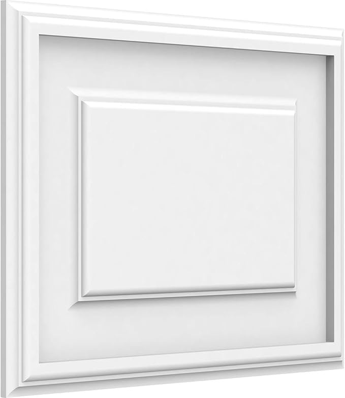 Ekena Millwork 16"W x 12"H x 5/8"P Legacy Raised Panel Decorative Wall Panel
