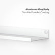 Metal Picture Ledge, Wall Mounted Floating Shelf - 24