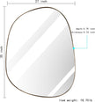 Asymmetrical Mirror for Wall Decor 27