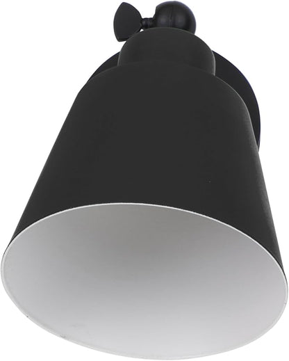 Nordic Modern Wall Light Black Wood Corridor Lamp Simple Chic Bedroom Wall Mounted Lamp for Hallway Stylish Minimalist Decor for Bedside and Balcony Lighting