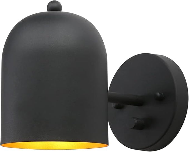 Pathson Modern Hardwired Wall Sconce with Dimmer Switch, Adjustable Light Head Wall Vanity Light, E26 Bulb Base Reading Lamp Lighting Decor for Bedroom Living Room Kitchen Sink Hallway