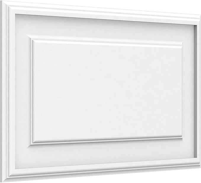 Ekena Millwork 24"W x 14"H x 5/8"P Legacy Raised Panel Decorative Wall Panel