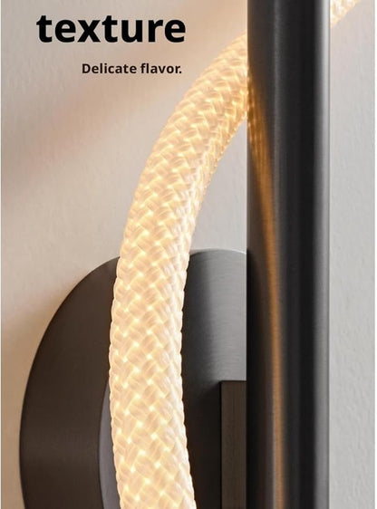 Luxury Minimalist Wall Sconce - Dimmable 3-Color Changing Designer Light for Dining Room, Bedroom, Living Room & Hallway