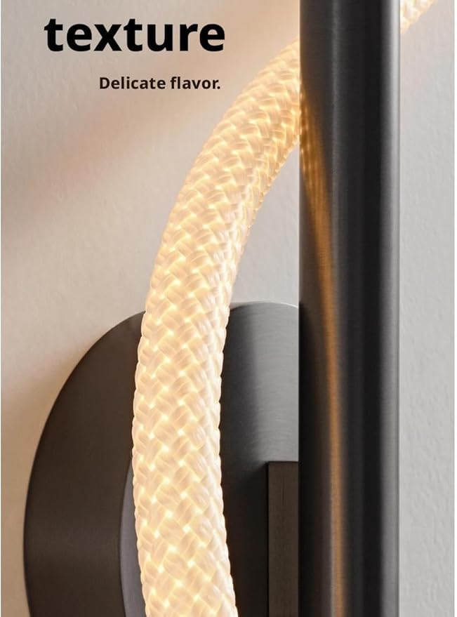 Luxury Minimalist Wall Sconce - Dimmable 3-Color Changing Designer Light for Dining Room, Bedroom, Living Room & Hallway
