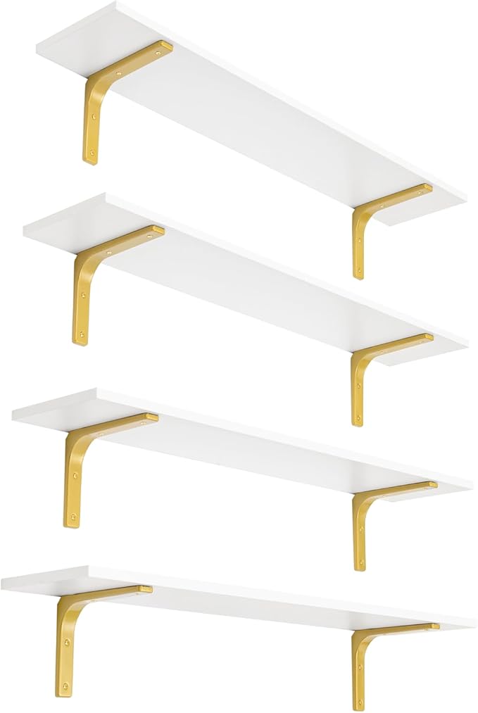 DINZI LVJ Long Wall Shelves, 31.5