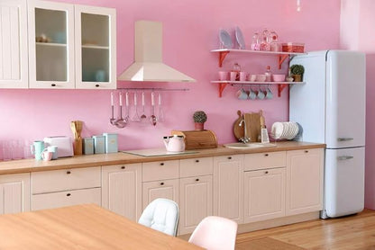 393"x17.7" Pink Peel and Stick Wallpaper Solid Color Contact Paper Self Adhesive Removable Wallpaper for Wall Covering Vinyl Roll