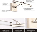 Joosenhouse LED Picture Lights Hardwired Dimmable 16.53
