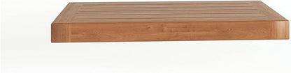 AquaTeak 18" Moa Teak Floating Wall Shelf - 18 Inch