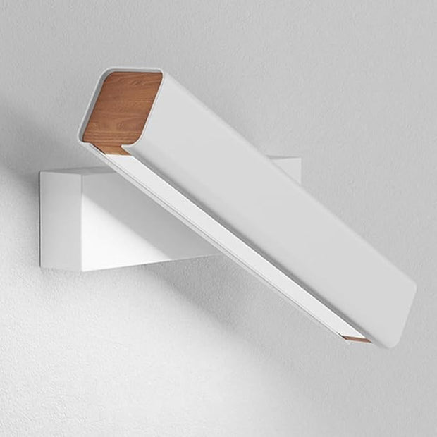 Linear Adjustable Wall Light Modern 4W LED Warm Light Wall Sconce Indoor 360° Rotation Wall Mounted Light Fixture, Aluminum Picture Lights for Gallery, Bedroom, Corridor (22cm/8.66")