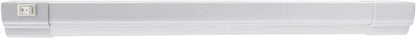 Maxxima 12 inch LED Under Cabinet Light - 600 Lumens Warm White 3000K, Undermount Lighting Fixture for Kitchen, Closet, and Bedroom, On/Off Switch, Plug in