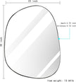 Asymmetrical Wall Mirror for Decor 23