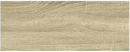 Floating Wall Shelf Oak and White Honeycomb MDF 23.6x9.3x1.5 in Modern Design for Living Space Office Display