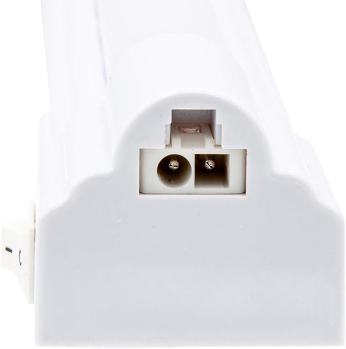 Maxxima 24 inch LED Under Cabinet Light - 1200 Lumens Warm White 3000K, Undermount Strip Lighting for Kitchen, Closet, and Bedroom, On/Off Switch, Plug in