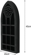 Wall Display Shelf Modern Church Window Design Stones Holder Wall Hanging Shelves for Kitchen Bathroom Office Gothic Room Decoration Bedroom