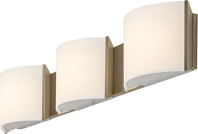 30 inch LED Wall Sconce Lights, Bathroom Vanity Lights, 3-Light Indoor Wall Light Fixtures Over The Mirror, Wall Decro Lighting for Bathroom Hallway Bedroom Living Room