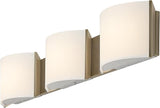 30 inch LED Wall Sconce Lights, Bathroom Vanity Lights, 3-Light Indoor Wall Light Fixtures Over The Mirror, Wall Decro Lighting for Bathroom Hallway Bedroom Living Room