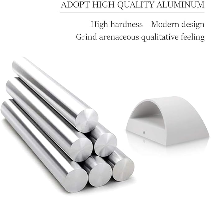 Aipsun Aluminum Modern Indoor LED Wall Sconce Interior Wall Lights 1 Pack Hardwired Up and Down Wall Mount Light for Living Room Bedroom Hallway Corridor Warm White 3000K(with G9 Bulbs)