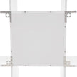 Wall Mounted Book Shelf 3-Tiers 9 Compartment Geometric Bookshelf Decorative Display Open Shelves Floating Shelf Bookcase Holds up to 66.1 lbs (White)