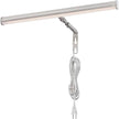 Ciata 14-Inch Picture Light with Integrated LED,3000K Warm White, 4 Watt (40W Eqv) Metal Wall Mount Artwork Display Light, CRI90, 96 in Cord Length with in-line On/Off Switch in Brushed Nickel Finish