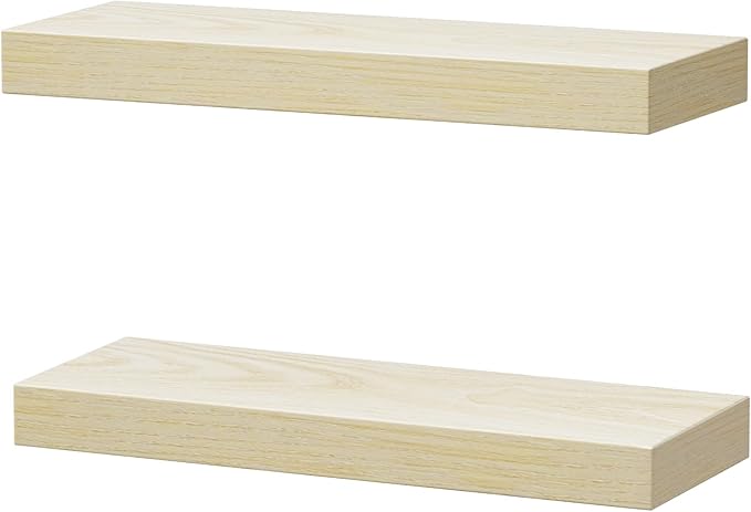 QEEIG Bathroom Floating Shelves for Wall - 15.7