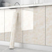 Yancorp 24inch Wide Cream White Contact Paper Removable Wallpaper Peel and Stick Countertops Waterproof Marble Wallpaper Self-Adhesive Peel and Stick Backsplash for Cabinets Kitchen