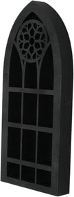 Wall Display Shelf Modern Church Window Design Stones Holder Wall Hanging Shelves for Kitchen Bathroom Office Gothic Room Decoration Bedroom