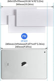 Ralbay 24W Modern LED Wall Sconces Indoor Matte White Wall Light for Bedroom Up and Down Wall Mount Light, Warm White 3000K