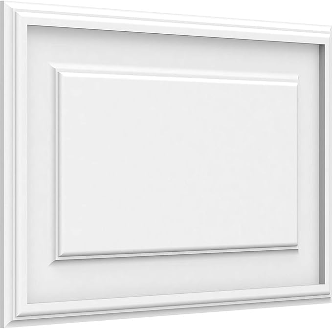 Ekena Millwork 22"W x 14"H x 5/8"P Legacy Raised Panel Decorative Wall Panel
