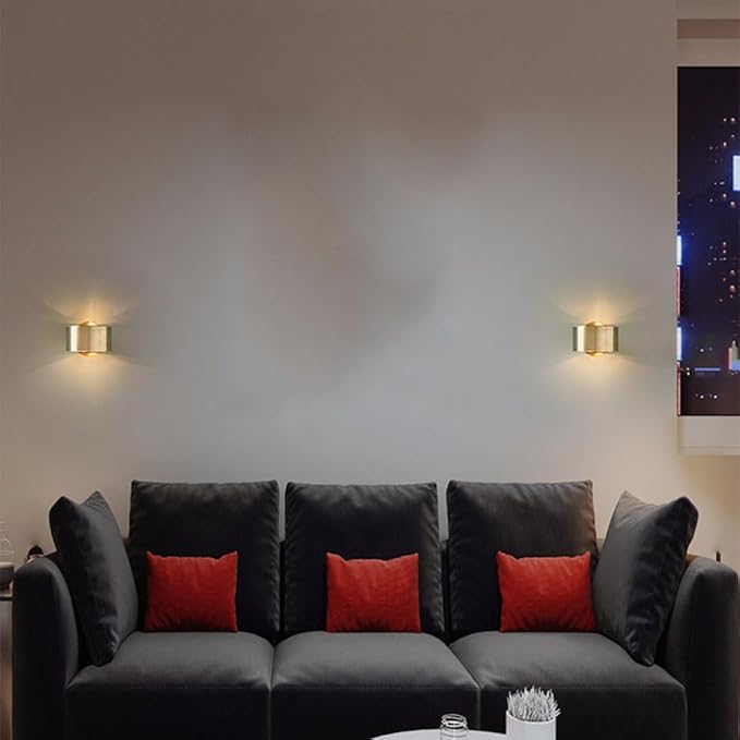 Modern Minimalist Wall Light Perfect for Living Room Bedroom Dining Area and Hallway Versatile Small Wall Light Sleek Design Included Accentuate Your Space with Clean Lines