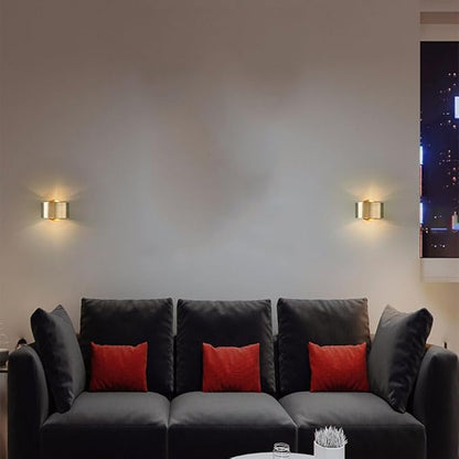 Modern Minimalist Wall Light Perfect for Living Room Bedroom Dining Area and Hallway Versatile Small Wall Light Sleek Design Included Accentuate Your Space with Clean Lines