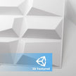 Art3d Decorative 3D Wall Panel, 32 Sq.FT PVC Interior Wall Decor for Living Room, Bedroom, Lobby, Office, Shopping Mall, White